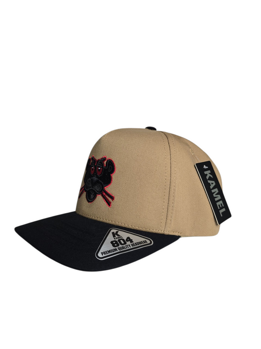Gorra Kamel 804 visera roja  Pantera
