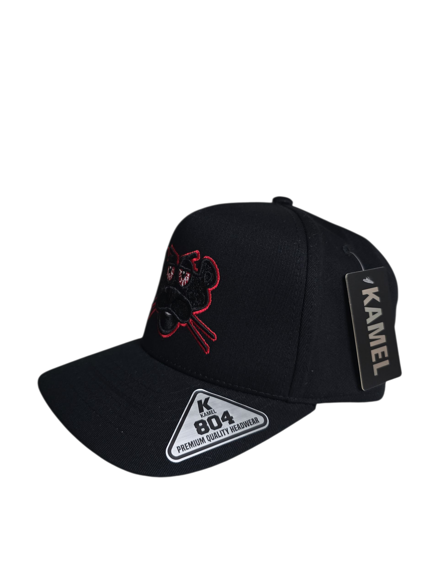 Gorra Kamel 804 visera roja  Pantera