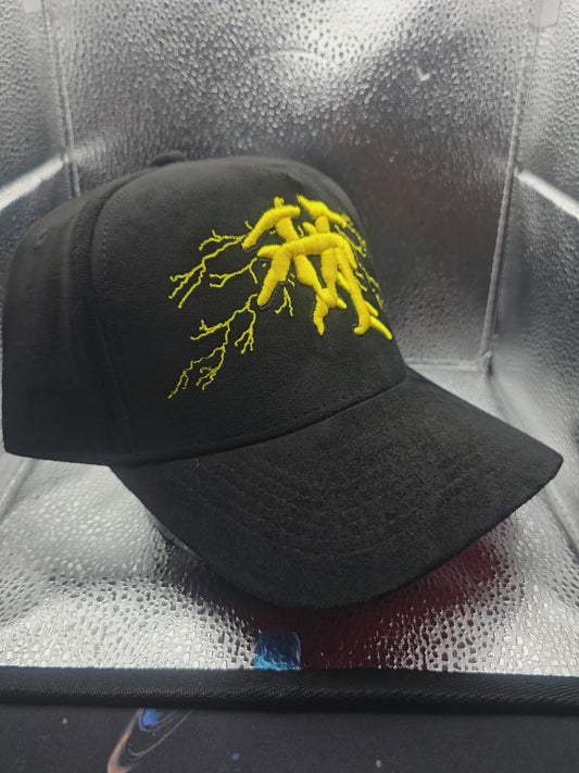 Gorra LA de gamuza