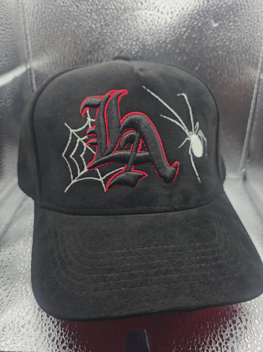 Gorra LA de gamuza
