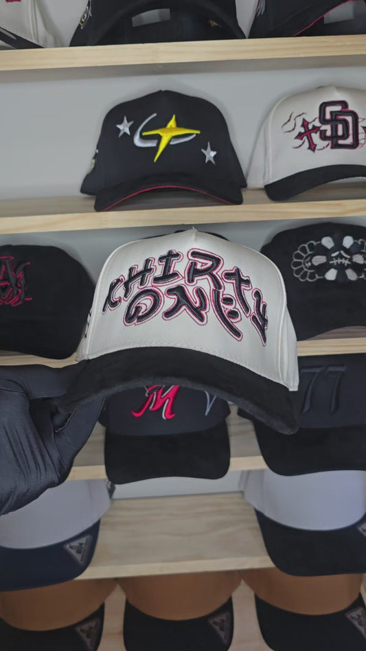 Gorra visera de gamuza