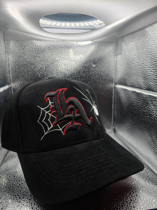 Gorra LA de gamuza